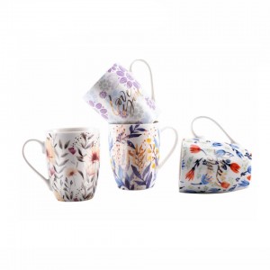 Newest Design Handmade Ceramic Golden Coffee Mugs Real Gold Ceramic Tea Mugs