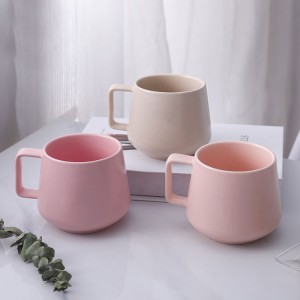 Vysoce kvalitní reklamní stylový matný lesklý vícebarevný keramický hrnek na kávu na zakázku jako dárek