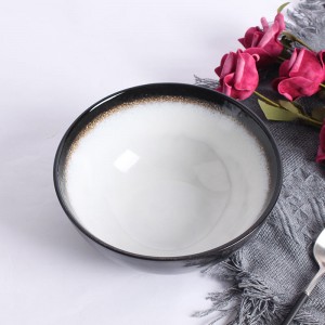 Assiette personnelle pour restaurants vaisselle en porcelaine glaçure récative décorative ensembles de vaisselle ensemble de dîner en grès de luxe