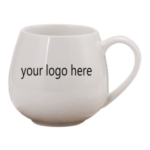 Best price of custom logo enamel coffee mug christmas ceramic mug
