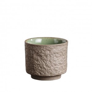 100 ml chinesische Keramik-Teetasse, Porzellan, Kung-Fu-Tasse, Reise-Keramikbecher
