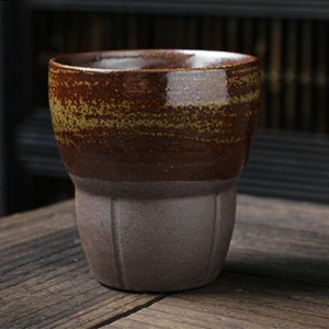 Nový japonský šálek na kávu na espresso a vodu Keramické šálky na čaj Kung Fu Kancelář Retro šálek na kávu pro domácnost